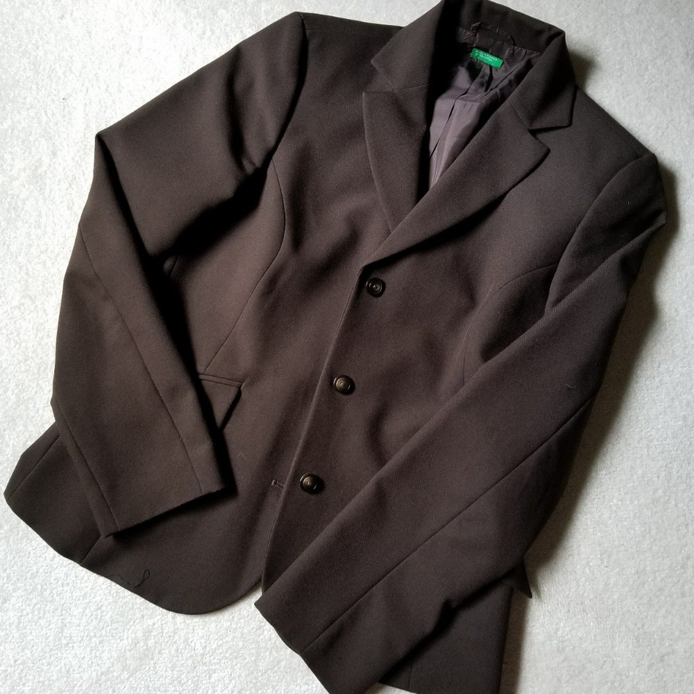 benetton blazer size m